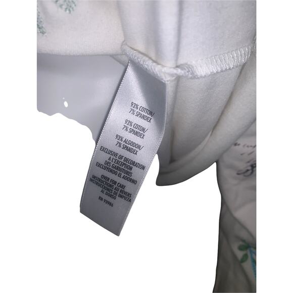 Petite Sophisticate White Long Sleeve Embroidered Beaded Design Top S - Picture 2 of 5